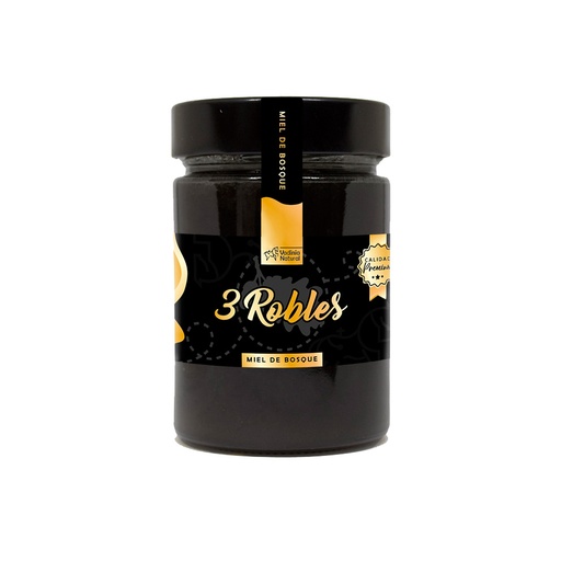 [00215] 3 Robles - Oak Forrest Raw Honey - 400gr