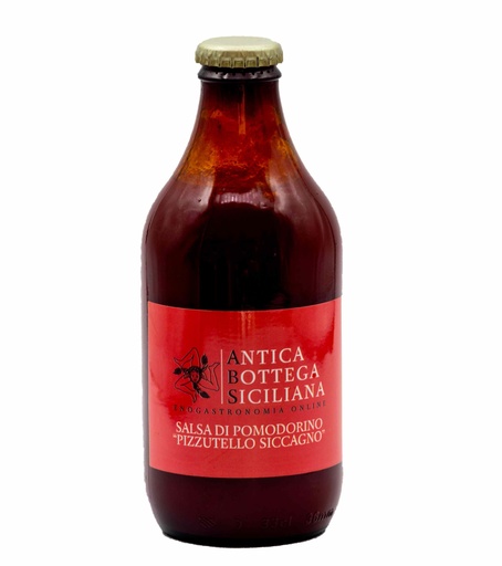 [00245] Antica Bottega Siciliana - Ready Tomato Sauce "Pizzutello" - 330gr