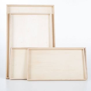 [00457] Asiana - Rectangular wooden tray 60*25*2cm - 215gr