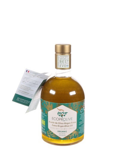 [00255] Ecoprolive - Huile d'olive extra vierge "Non filtrée" - 500ml