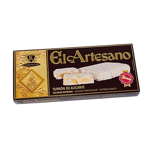 [00346] El Artesano Turrones - Nougat from Alicante - 200gr