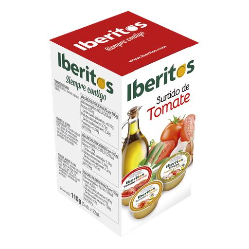 [00482] Iberitos -  Spaanse Tomaten Assortiment - 5x23gr  