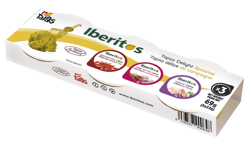 [00481] Iberitos - Spaanse tapas Delight - 3x23gr