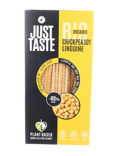 [00375] Just Taste - Biologische Kikkererwten Linguine - 250gr