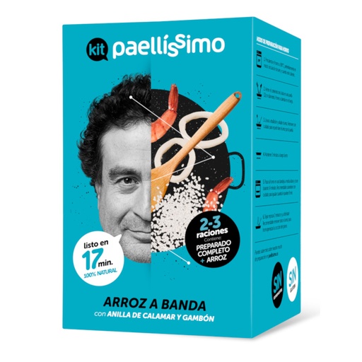 [00168] Paellisimo Kit - Rice A Band - 1kg