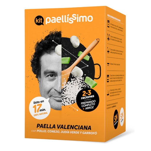 [00165] Paellisimo Kit - Valencian Paella - 1kg. Explained How Easy It Is, by Pepe Rodriguez: 2 Michelin Star Chef.